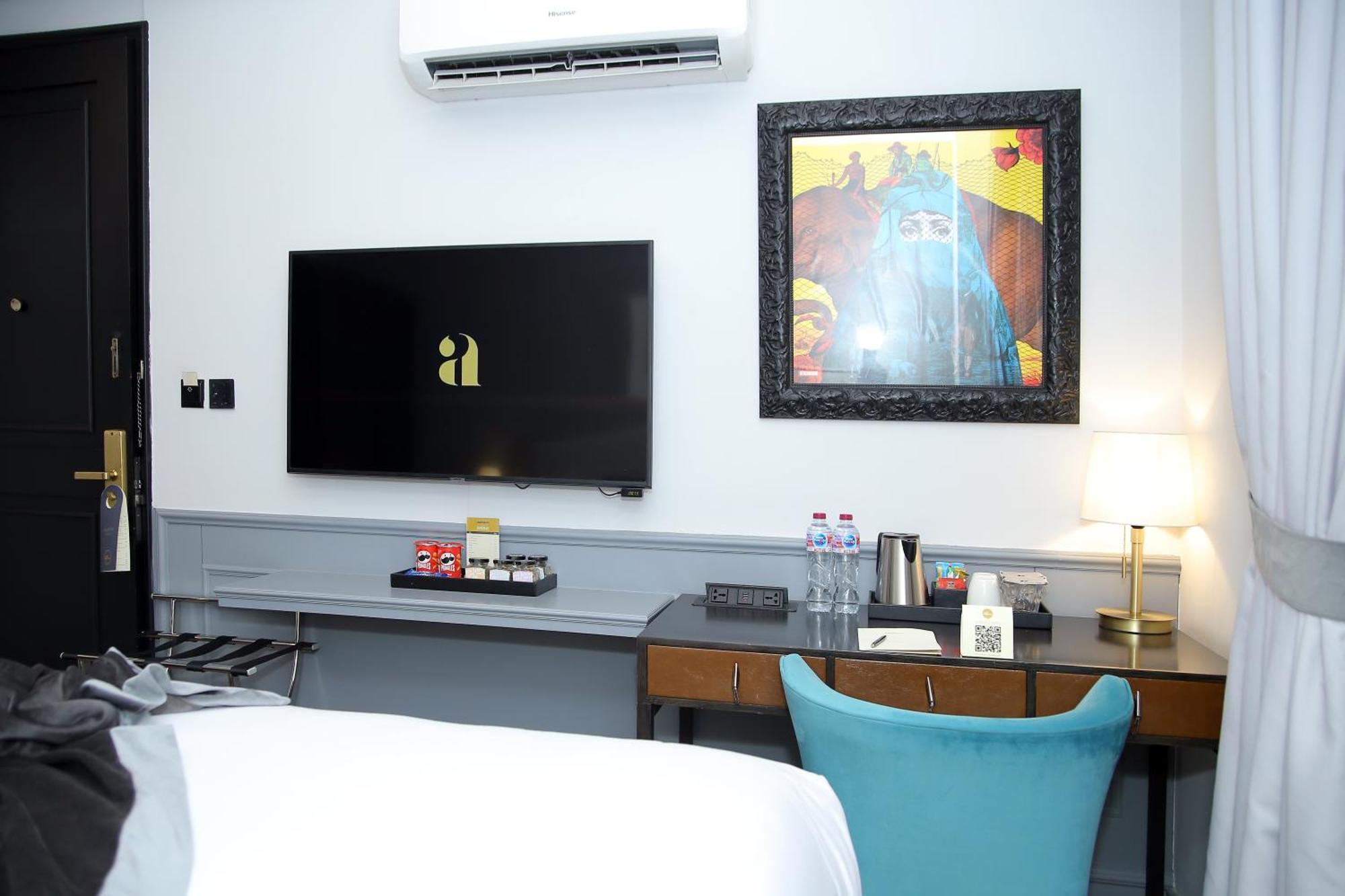 Ambiance Boutique Art Hotel Lahore Quarto foto A room at the hotel